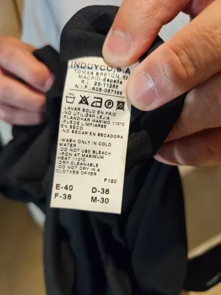 Vestido fiesta negro Amitie