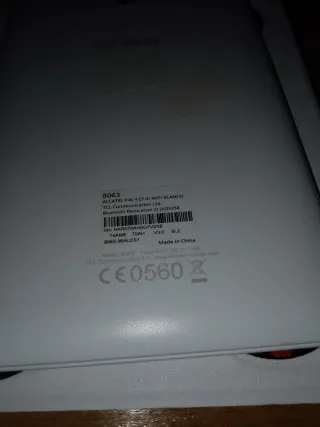 Tablet Alcatel Bianco