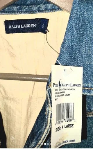 Ralph Lauren Dallon Cropped Jacket NUEVA con etiqu