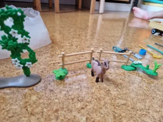 Tractor Playmobil con cisterna