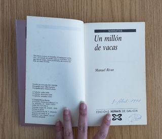 Relatos "Un millón de vacas"
