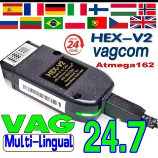 HEX-V2 Vagcom Atmega162 Diagnóstico