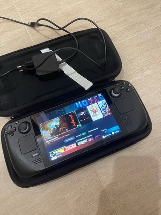 Steam Deck LCD 64GB + Tarjeta SD 512GB de Segunda mano por 300 EUR
