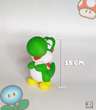 Figura Yoshi multicolor