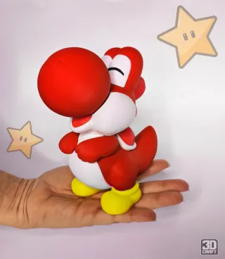 Figura Yoshi multicolor