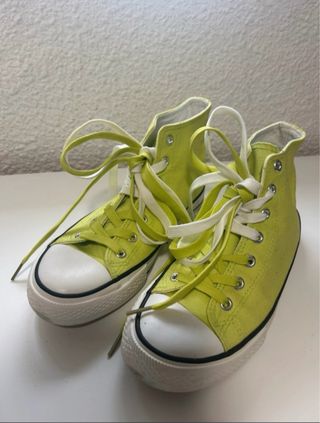 Pack Zapatillas lona estilo Converse talla 38
