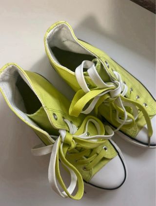 Pack Zapatillas lona estilo Converse talla 38