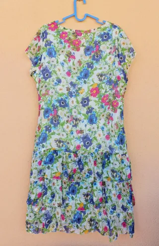 Vestido Verano Floral, confección española, Spain