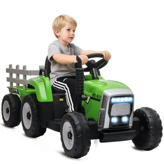 Tractor Eléctrico Infantil con Remolque