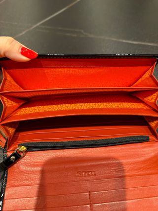 Cartera Tous Leopardo marron negro wallet