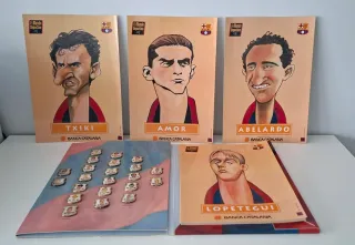 Pins y Caricaturas del F. C. Barcelona