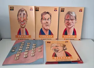 Pins y Caricaturas del F. C. Barcelona