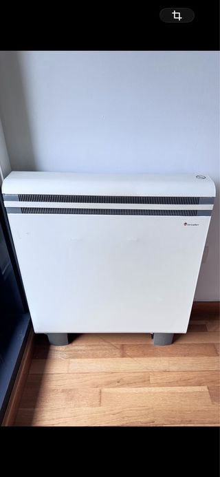 Acumulador eléctrico blanco