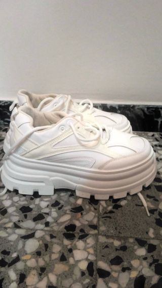 Zapatillas Bosanova Talla 37 Blancas