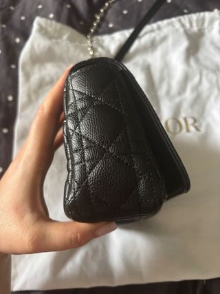 Borsa Dior Nera Donna con certificato entrupy