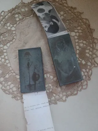 Vecchie matrici tipografiche 11 pezzi