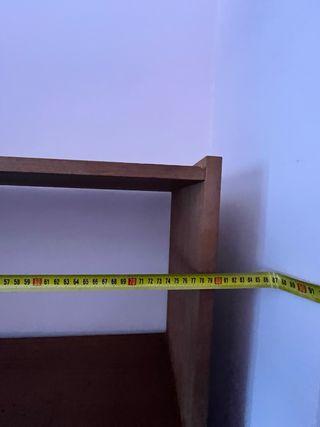 2 Estanterías de Madera Pino