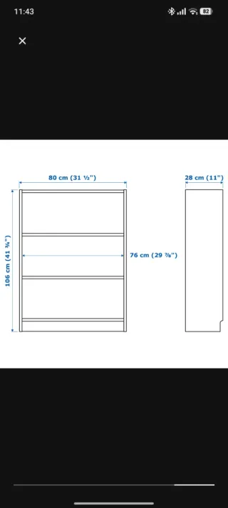 Estantería BILLY IKEA Blanca