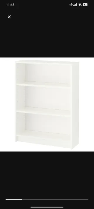 Estantería BILLY IKEA Blanca