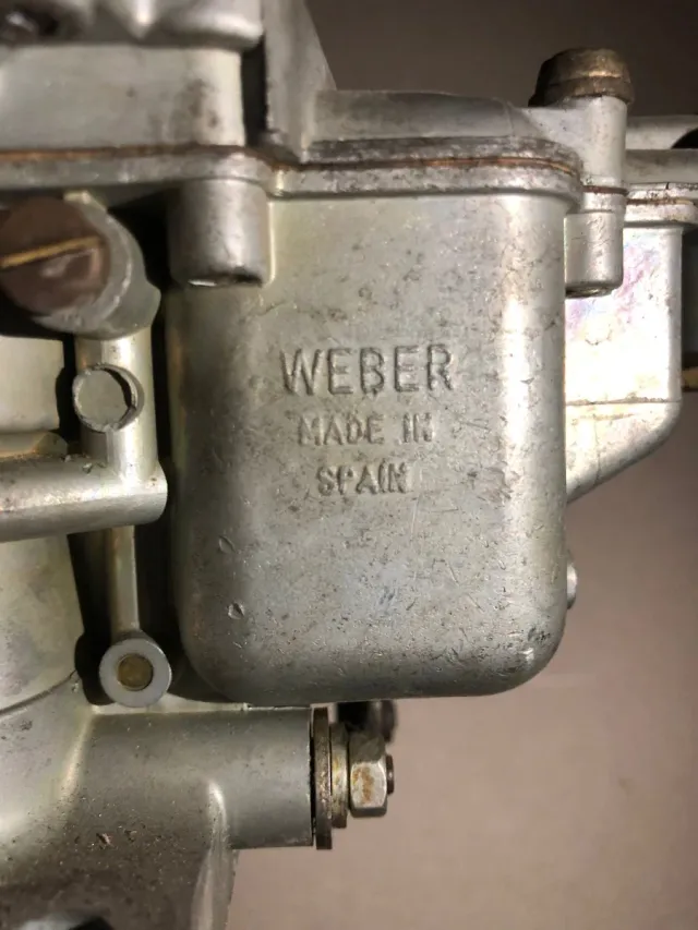Carburador Weber Doble Cuerpo 131