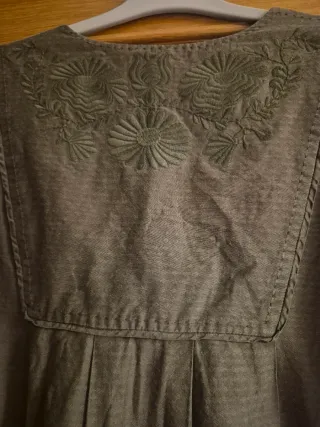 Vestido Massimo Dutti verde