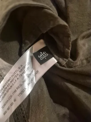 Vestido Massimo Dutti verde