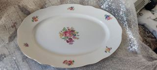 Alzatina e Piatto da Portata Capodimonte