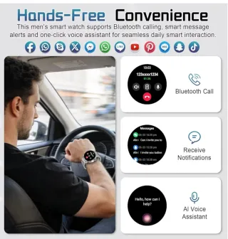 Reloj Inteligente 1.52 HD Pantalla (2 correas)