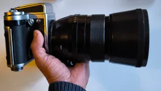 Pentacon Six TL + 50mm + 180mm + Pentaprisma