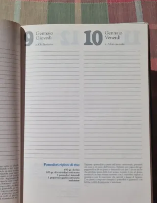 agenda 1992 della casa Q8