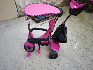 Triciclo evolutivo rosa
