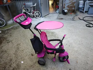 Triciclo evolutivo rosa