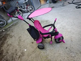 Triciclo evolutivo rosa