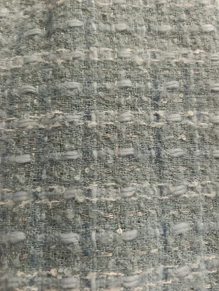Chaleco Sfera Tweed Azul Talla Única
