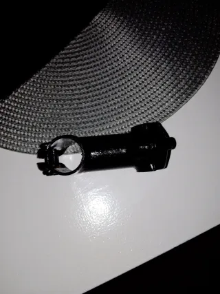Potencia de bici negra