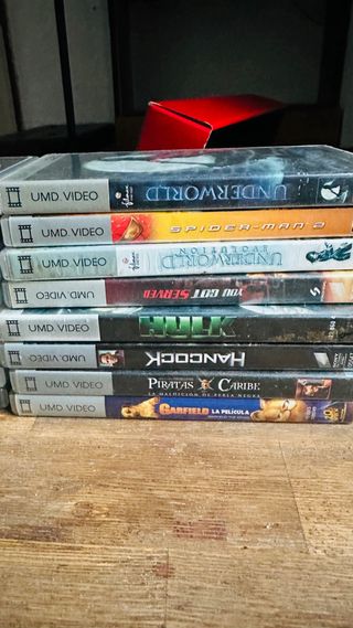 Film PSP UMD: Spider-Man, Hulk, Hancock