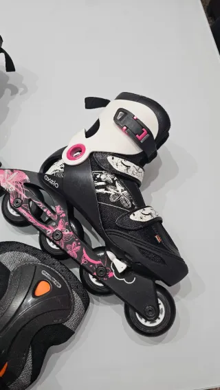 Patines Oxelo Talla 36-38 + Protecciones