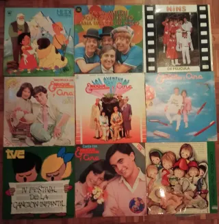 Lote 9 Vinilos Infantiles Música Clásica