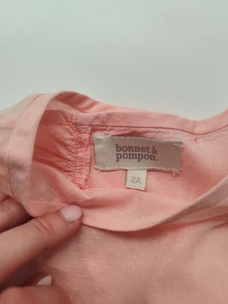 Camisa de verano niña Bonnet à Pompon