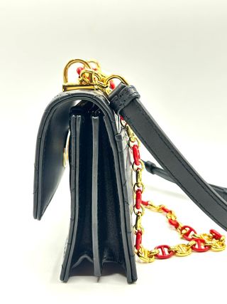 Bolso Dior Amour Miss Caro Mini Negro Rojo