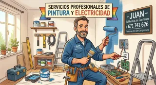 Servicio de pintura e instalaciones eléctricas