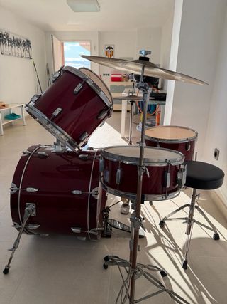 Batería de percusión completa