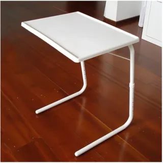 Mesa plegable auxiliar blanca