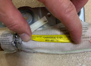 2 x Airbag cortina techo Audi A4 (B6 y B7)