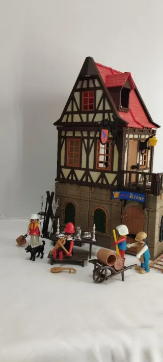 Playmobil Mesón Medieval Antiguo 3448
