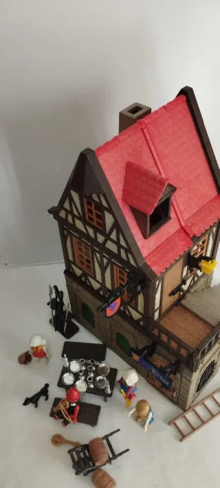 Playmobil Mesón Medieval Antiguo 3448