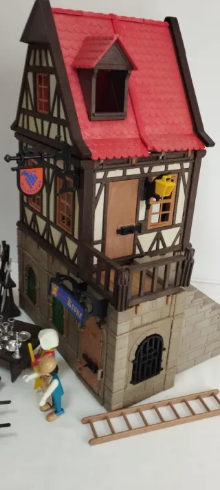 Playmobil Mesón Medieval Antiguo 3448