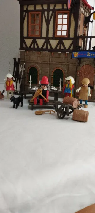 Playmobil Mesón Medieval Antiguo 3448