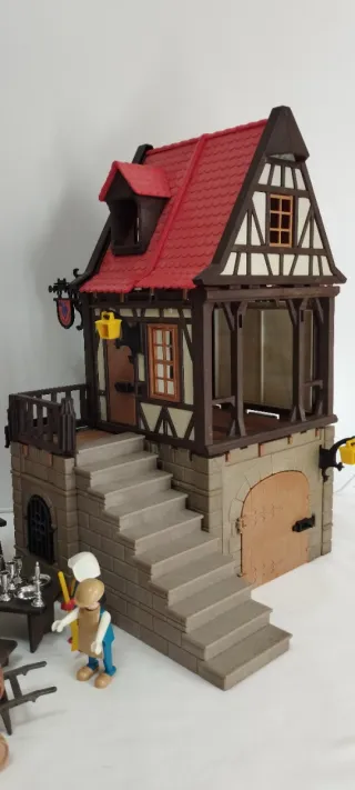 Playmobil Mesón Medieval Antiguo 3448