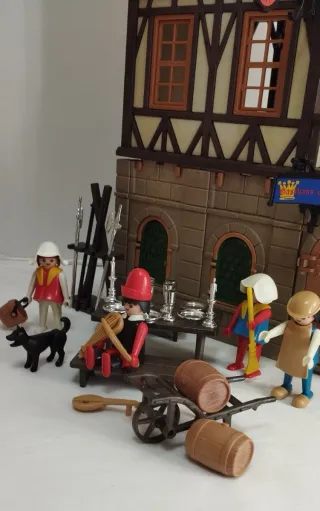 Playmobil Mesón Medieval Antiguo 3448